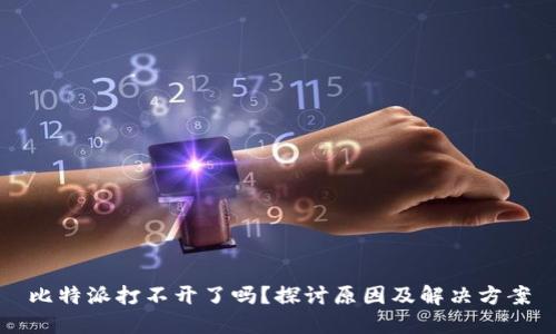 比特派打不开了吗？探讨原因及解决方案