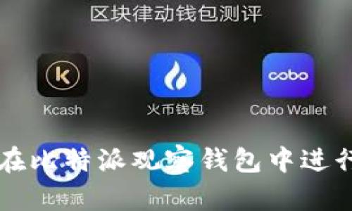 如何在比特派观察钱包中进行设置