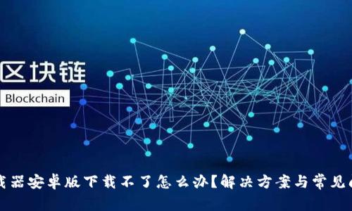 比特下载器安卓版下载不了怎么办？解决方案与常见问题解析