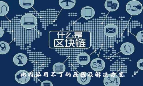 比特派用不了的原因及解决方案