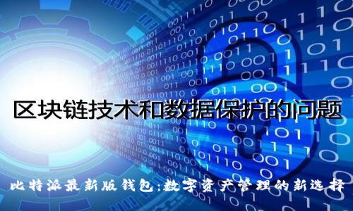 比特派最新版钱包：数字资产管理的新选择