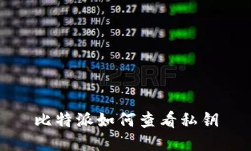 比特派如何查看私钥