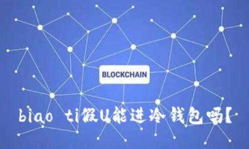 biao ti假U能进冷钱包吗？