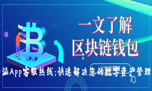 比特派App客服热线：快速解决您的数字资产管理需求