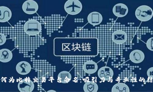 如何为比特交易平台命名：吸引力与专业性的结合
