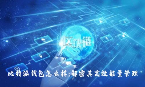 比特派钱包怎么样：解密其高效能量管理